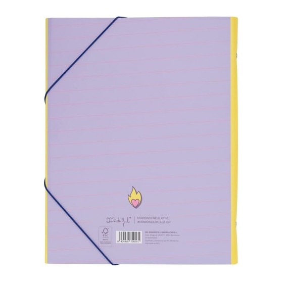 CARPETA SEPARADORA - HAZ QUE CADA DÍA MEREZCA LA PENA MR WONDERFUL WOA11105ES
