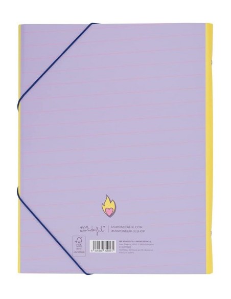 CARPETA SEPARADORA - HAZ QUE CADA DÍA MEREZCA LA PENA MR WONDERFUL WOA11105ES