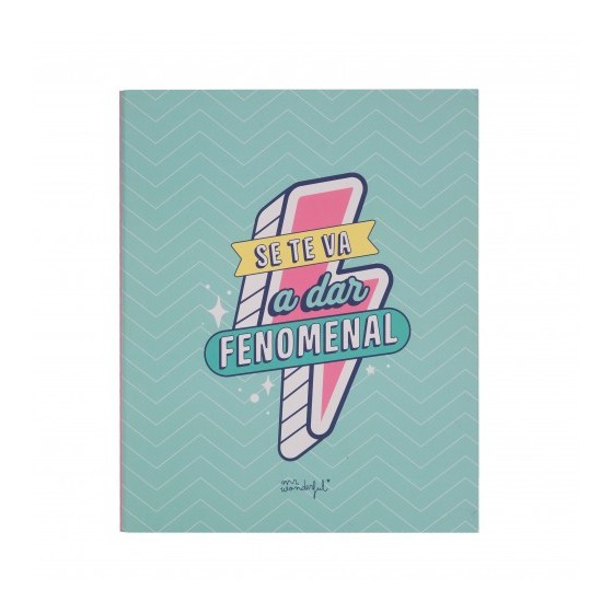 CARPETA ARCHIVADORA - SE TE VA A DAR FENOMENAL MR WONDERFUL