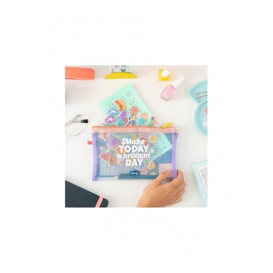 KIT TO DECORATE YOUR DIARY - MAKE TODAY A BRILLIANT DAY MR WONDERFUL WOA11108EM