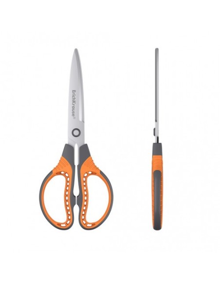 ErichKrause Protector Universal Corte recto Gris, Naranja, Acero inoxidable
