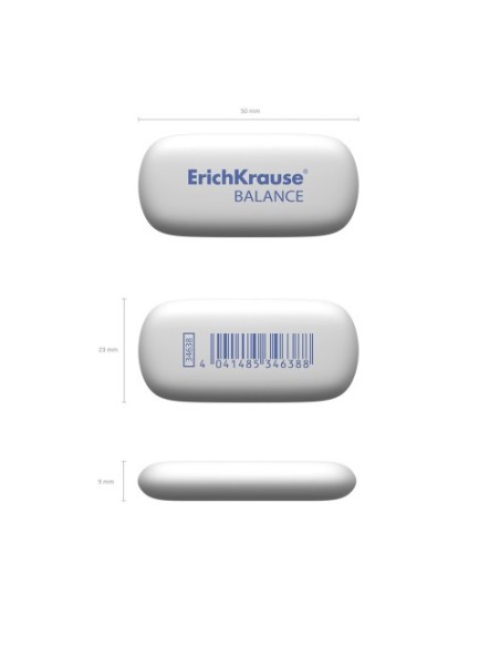 ErichKrause Balance goma Caucho termoplástico (TPR) Blanco 1 pieza(s) (x24 unidades)