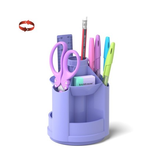 ORGANIZADOR DE ESCRITORIO MINI DESK, PASTEL, VIOLETA ERICH KRAUSE 53232