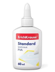 ErichKrause Standard Líquido Adhesivo de acetato de polivinilo (PVA) 60 ml