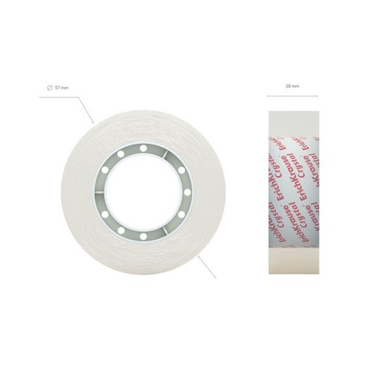 PACK 4 CINTAS ADHESIVAS CRYSTAL, 18MMX33M ERICH KRAUSE 59663