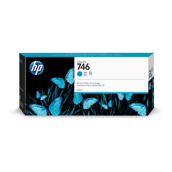 HP 746 TINTA CIAN DESINGJET Z9 (P2V80A) HP746