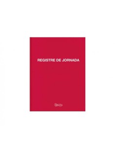 Miquelrius 5390 registro comercial (libro) Rojo 40 hojas