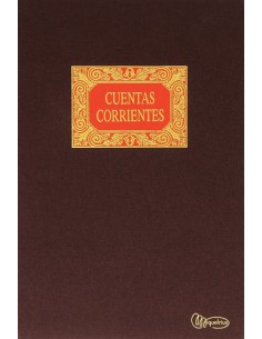 Miquelrius 4022 registro comercial (libro) Bronce, Marrón 100 hojas