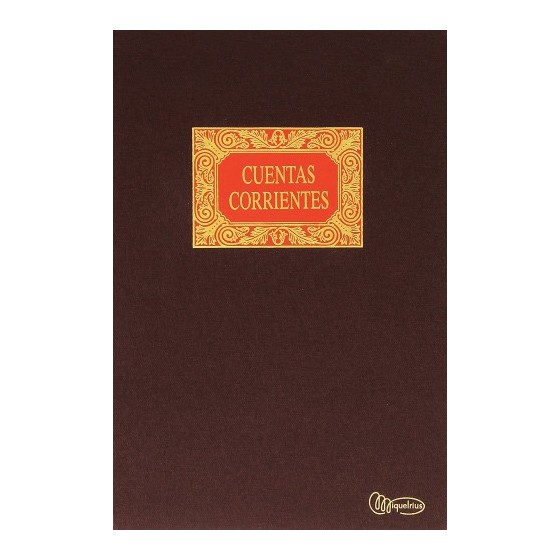 Miquelrius 4022 registro comercial (libro) Bronce, Marrón 100 hojas