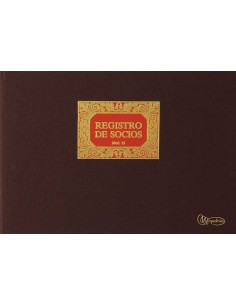 Miquelrius 5013 registro comercial (libro) Marrón 100 hojas