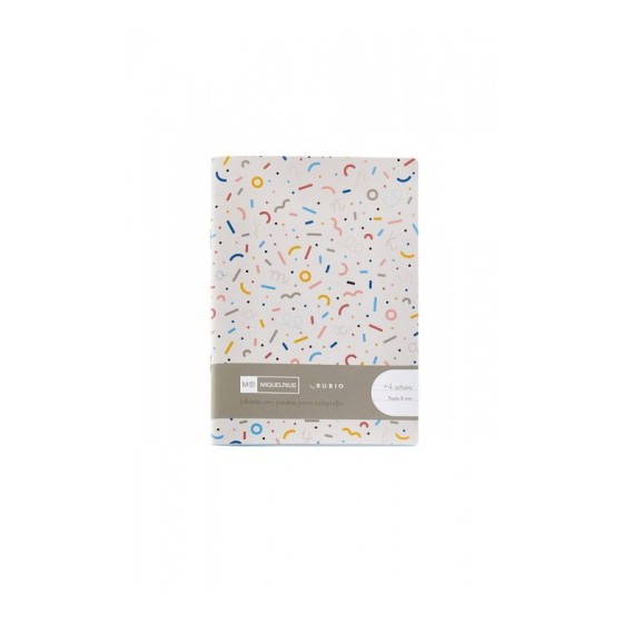 CUADERNO GRAPADO 4º 32HOJAS PAUTA 8MM CON EJERCICIOS RUBIO MIQUELRIUS 8139