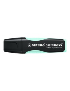 MARCADOR FLUORESCENTE GREEN BOSS PASTEL TOQUE DE TURQUESA STABILO 6070/113 (x10 unidades)