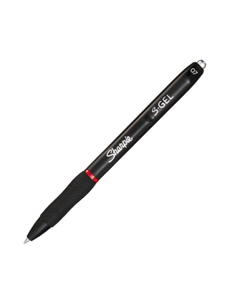 Sharpie S-Gel Bolígrafo de gel de punta retráctil Rojo 12 pieza(s) (x12 unidades)