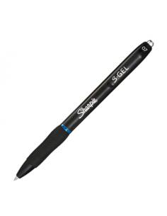 Sharpie S-Gel Bolígrafo de gel de punta retráctil Azul 12 pieza(s) (x12 unidades)