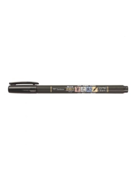 ESTUCHE 6 ROTULADORES FUDENOSUKE BASE AGUA PUNTA ELÁSTICA DURA. COLORES NEÓN (1 U. X COLOR). TOMBOW WS-BH-6P