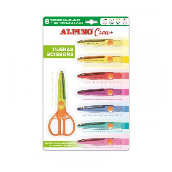 KIT CREA TIJERAS PARA MANUALIDADES ALPINO PT0030