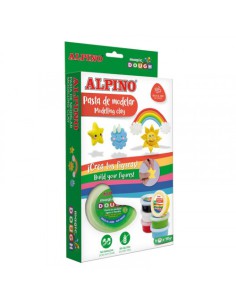 Alpino DP000209 compuesto para cerámica y modelaje Arcilla de modelar 240 g Multicolor 1 pieza(s)