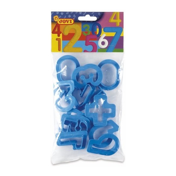 BOLSA MOLDES NUMEROS 11 PIEZAS JOVI 7N