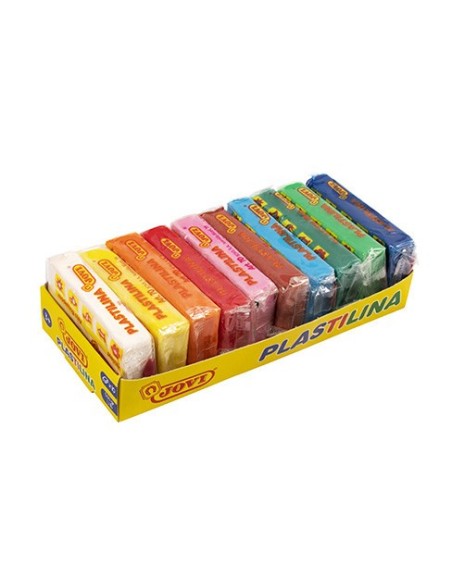 BANDEJA 10 PASTILLAS PLASTILINA JOVI 70/10S