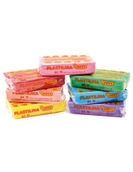 BANDEJA 10 PASTILLAS PLASTILINA JOVI 70/10S