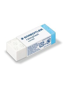 GOMA DE BORRAR COMBI RASOPLAST  (42X19X13 MM) STAEDTLER 526 BT30 (x30 unidades)