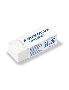 GOMA DE BORRAR RASOPLAST (42X19X13 MM) STAEDTLER 526 B30 (x30 unidades)