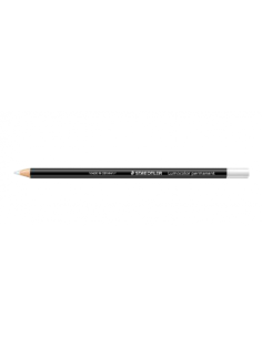 LAPIZ ESPECIAL LUMOCOLOR PERMANENT GLASOCHROM 108 20, BLANCO STAEDTLER 108 20-0 (x12 unidades)