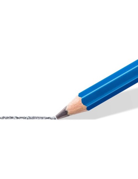 LAPIZ GRAFITO MARS LUMOGRAPH 100, GRAD. 11B STAEDTLER 100-11B (x12 unidades)