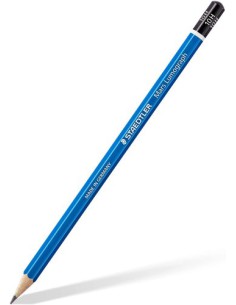 LAPIZ GRAFITO MARS LUMOGRAPH 100, GRAD. 10H STAEDTLER 100-10H (x12 unidades)