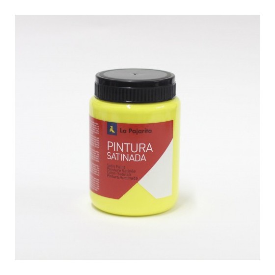 La Pajarita Pintura satinada l-01 amarillo limon