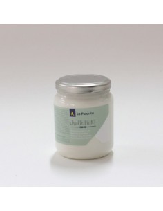 La Pajarita Chalk paint white cotton 0,175 L