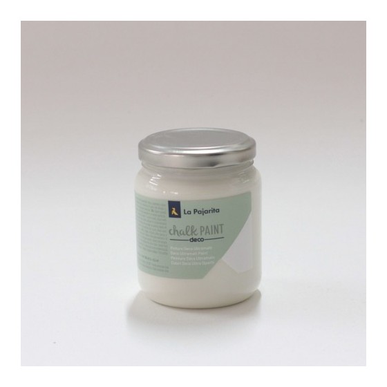 La Pajarita Chalk paint white cotton 0,175 L