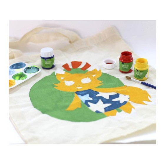 PINTURA PARA TELA TRANSPARENTE T-04 AZUL VICTORIA. 25ML LA PAJARITA 113771
