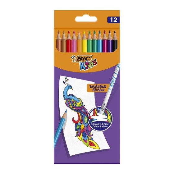 BIC 987868 laápiz de color Multicolor 12 pieza(s)