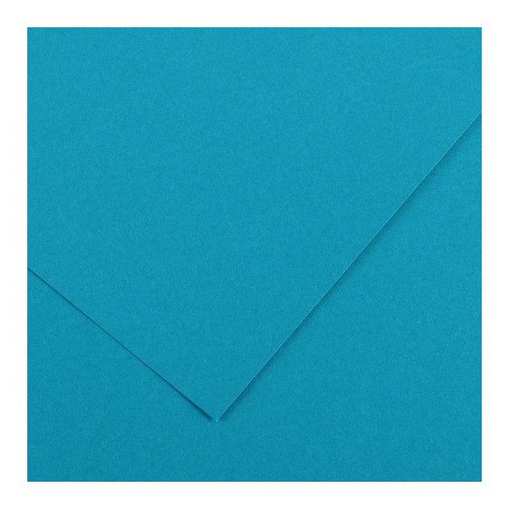 PACK 25 HOJAS CARTULINA IRIS 50X65185G AZUL ULTRAMAR CANSON C200040233