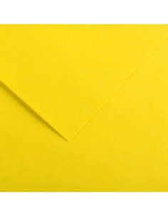 PACK 25 HOJAS CARTULINA IRIS 50X65185G AMARILLO CANARIO CANSON C200040221 2