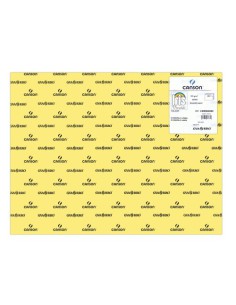 PACK 25 HOJAS CARTULINA IRIS 50X65 185G AMARILLO LIMON CANSON C200040220
