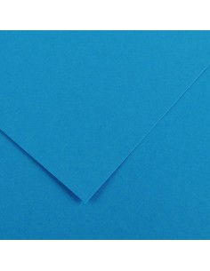 PACK 25 HOJAS CARTULINA IRIS 50X65 185G AZUL MAR CANSON C200040234 2