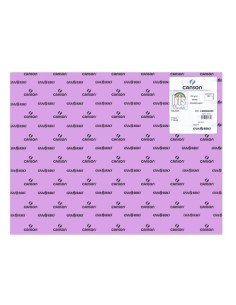 PACK 25 HOJAS CARTULINA IRIS 50X65 185G LILA CANSON C200040230