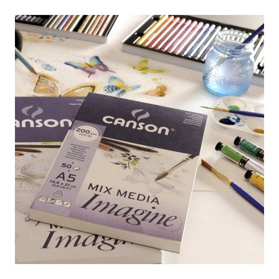 Canson Imagine Arte de papel 50 hojas (x3 unidades)