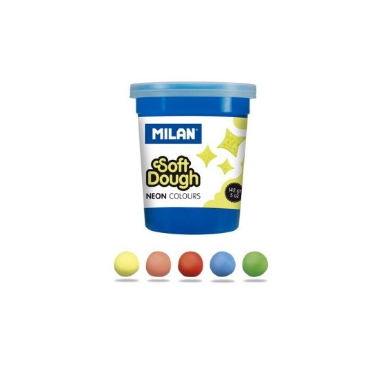 Milan 913505N compuesto para cerámica y modelaje Pasta para modelar 890 g Multicolor 5 pieza(s)