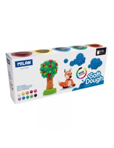 Milan 913510B compuesto para cerámica y modelaje Pasta para modelar 850 g Multicolor 10 pieza(s)