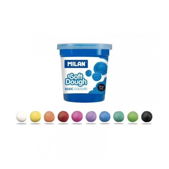 Milan 913510B compuesto para cerámica y modelaje Pasta para modelar 850 g Multicolor 10 pieza(s)