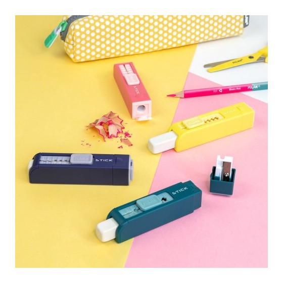 Milan 4702116 Sacapuntas manual Multicolor (x16 unidades)