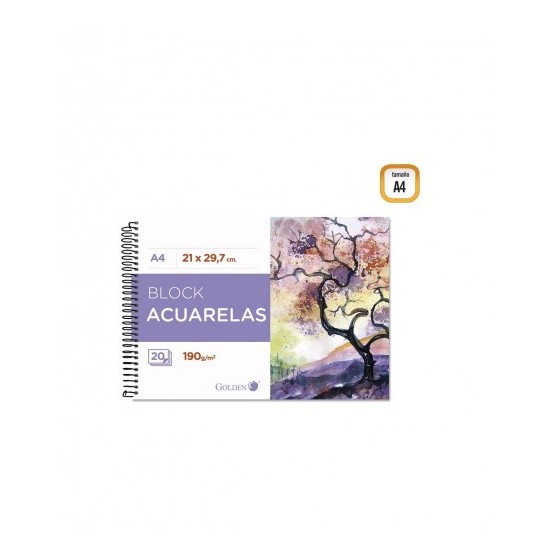 CUADERNO DIBUJO A3 ACUARELAS 24 HJS. 190GMS. HSWC WONDER ART BY PRYSE 6230032