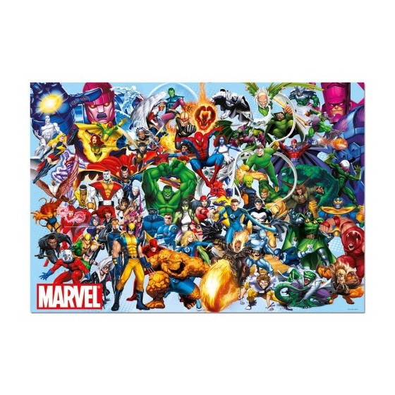 PUZZLE 1000 PIEZAS LOS HÉROES DE MARVEL EDUCA 15193