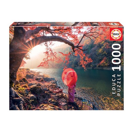 Educa Sunrise In Katsuma River Puzzle rompecabezas 1000 pieza(s)