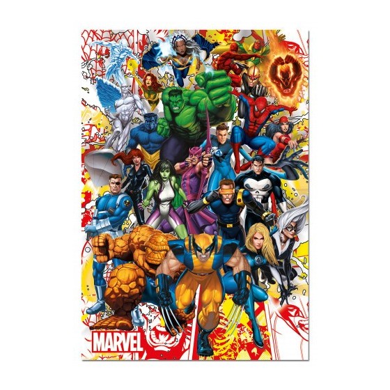 PUZZLE 500 PIEZAS HÉROES MARVEL EDUCA 15560