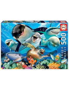 Educa Underwater Selfies Puzzle rompecabezas 500 pieza(s)