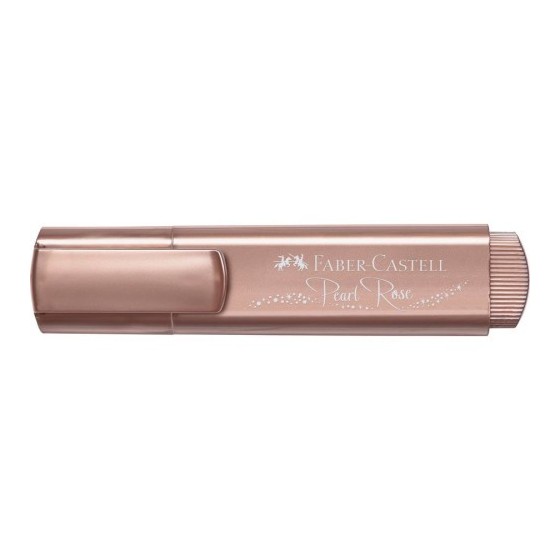 MARCADOR TEXTLINER "METÁLICO". COLOR: ORO ROSA. FABER CASTELL 154626 (x10 unidades)